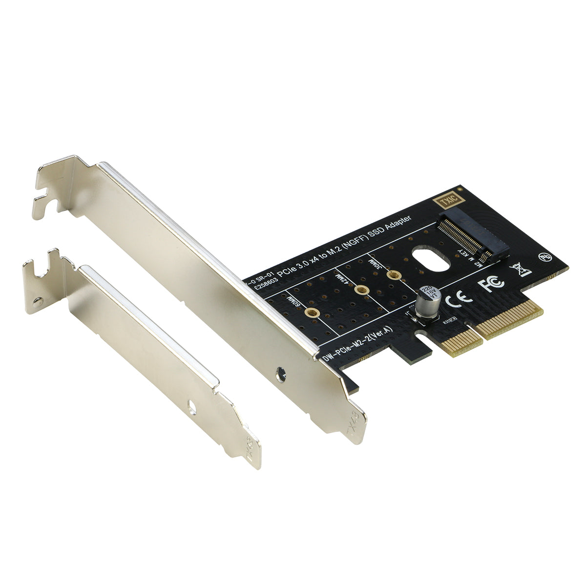 M.2 SSD to x4 Adapter Card Converter Support M.2 NGF