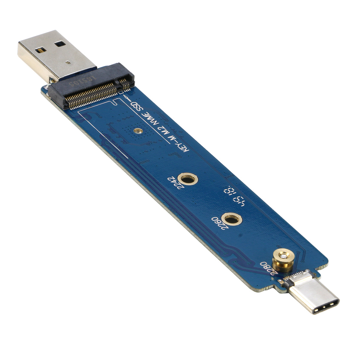 Adaptateur SSD M2 M.2 PCIE NVME SSD Converter Card pour Apple